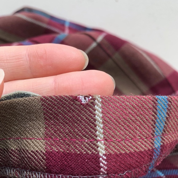 ‼️SOLD‼️Vintage 100% wool tartan plaid high waist Scottish kilt midi length 70s - Picture 7 of 7